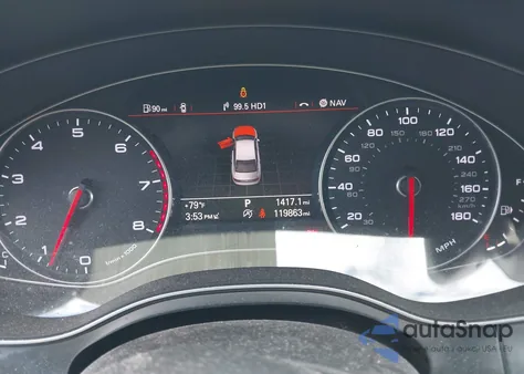 2015 Audi A6 3.0T Premium Plus z USA, uszkodzony, nr VIN WAUFGAFC1FN048886